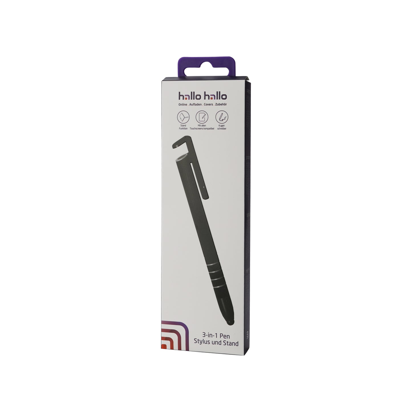 hallohallo 3-in-1 Pen Stylus und Stand